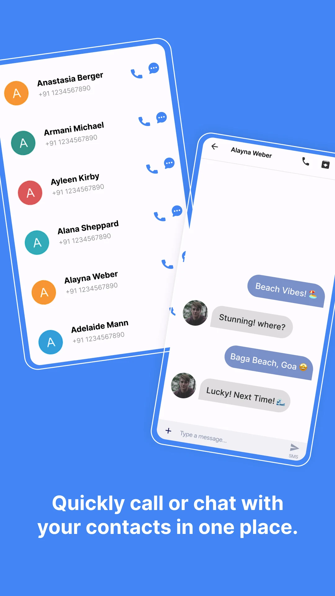 SMS Messages: Messaging App screenshot