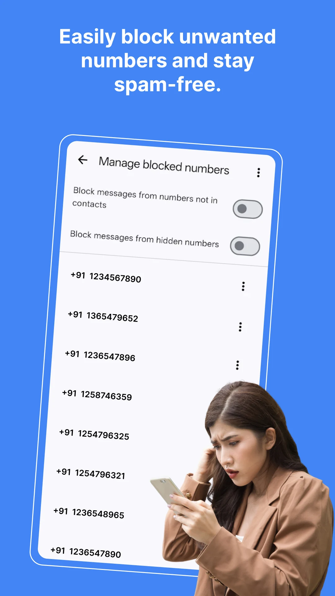 SMS Messages: Messaging App screenshot